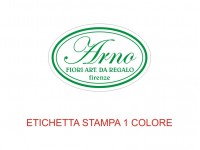Etichette adesive per fioristi, fiorai e vivaisti (mm 35x23) (cod.20G)